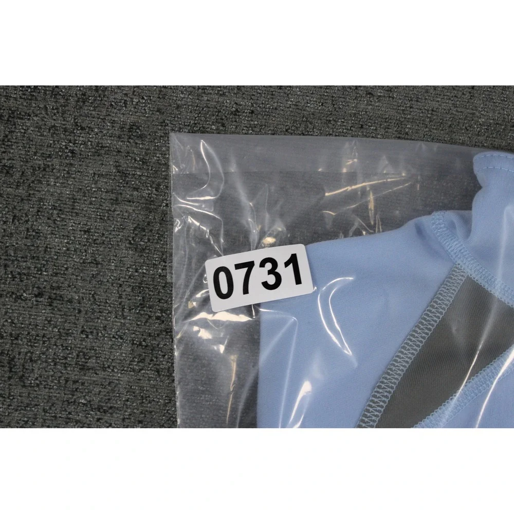 Pearl Izumi Womens Cycling Jacket Blue Gray Long Sleeve Full Zip Medium 4909